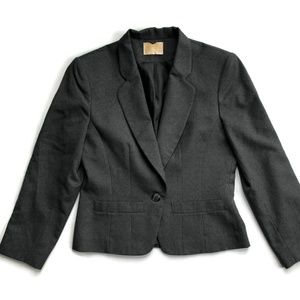 Pendleton Women's Size 6 Lined Gray Wool Blazer
